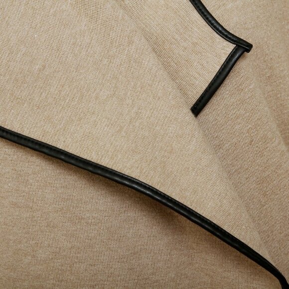 Zara Knit Waterfall Open Cardigan Tan Women Size M‎ - Picture 11 of 13